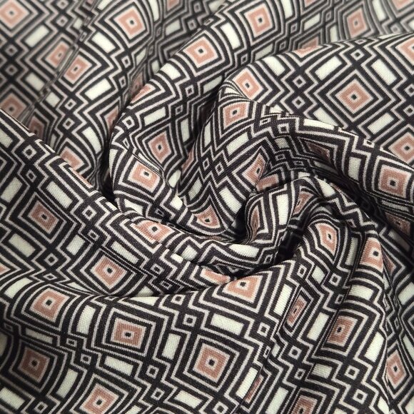 7 Diamonds Mens 4 Way Stretch Short Sleeve Button Up Shirt XL Diamond Design - Picture 2 of 10